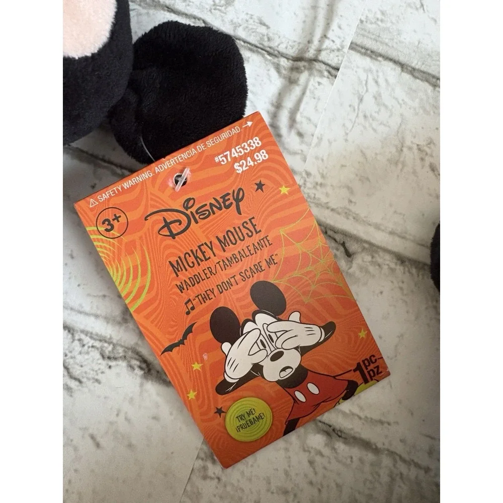 Disney Mickey & Minnie Disney 1-ft‎ Tabletop Musical Doll Animatronic Halloween